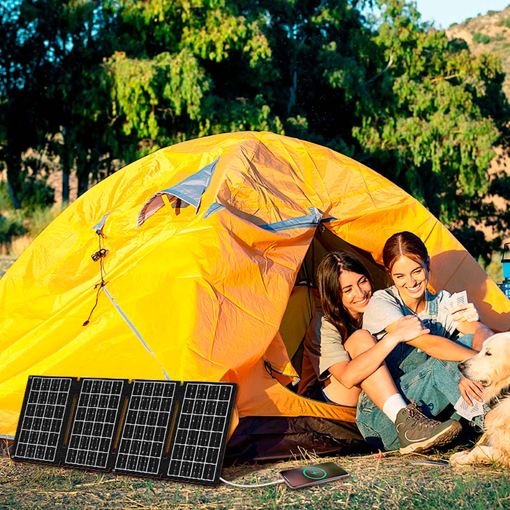 PANELES SOLARES CON SALIDA USB 15W