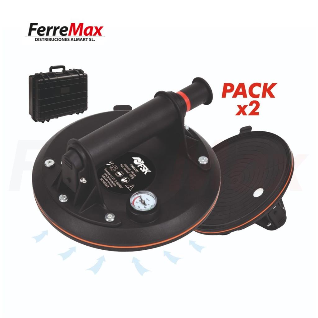 FSK JUEGO VENTOSAS SUCCION 120KgX196mm KIT 2pcs(3)