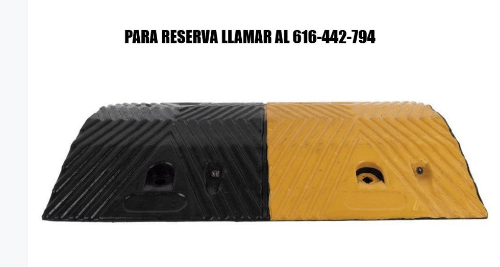 REDUCTOR VELOCIDAD AMARILLO/NEGRO