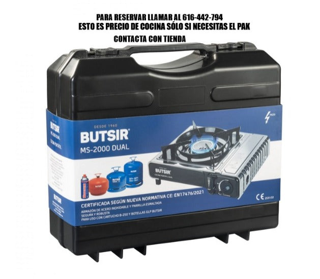 COCINA CAMPING BUTSIR DUAL 2000