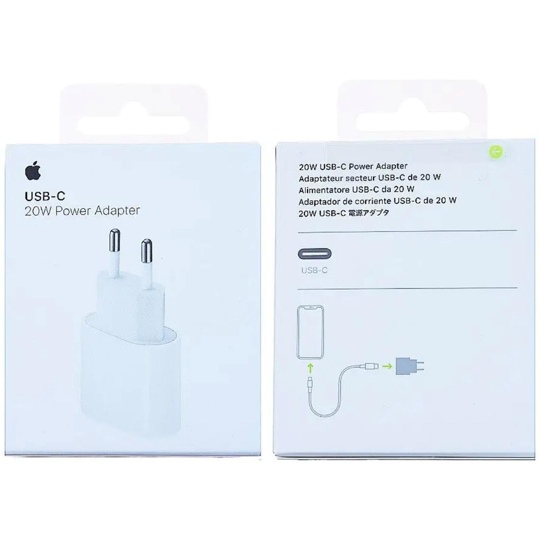 Apple Adaptador USB-C 20W (MUVV3ZM/A) (MD3J4ZM/A)