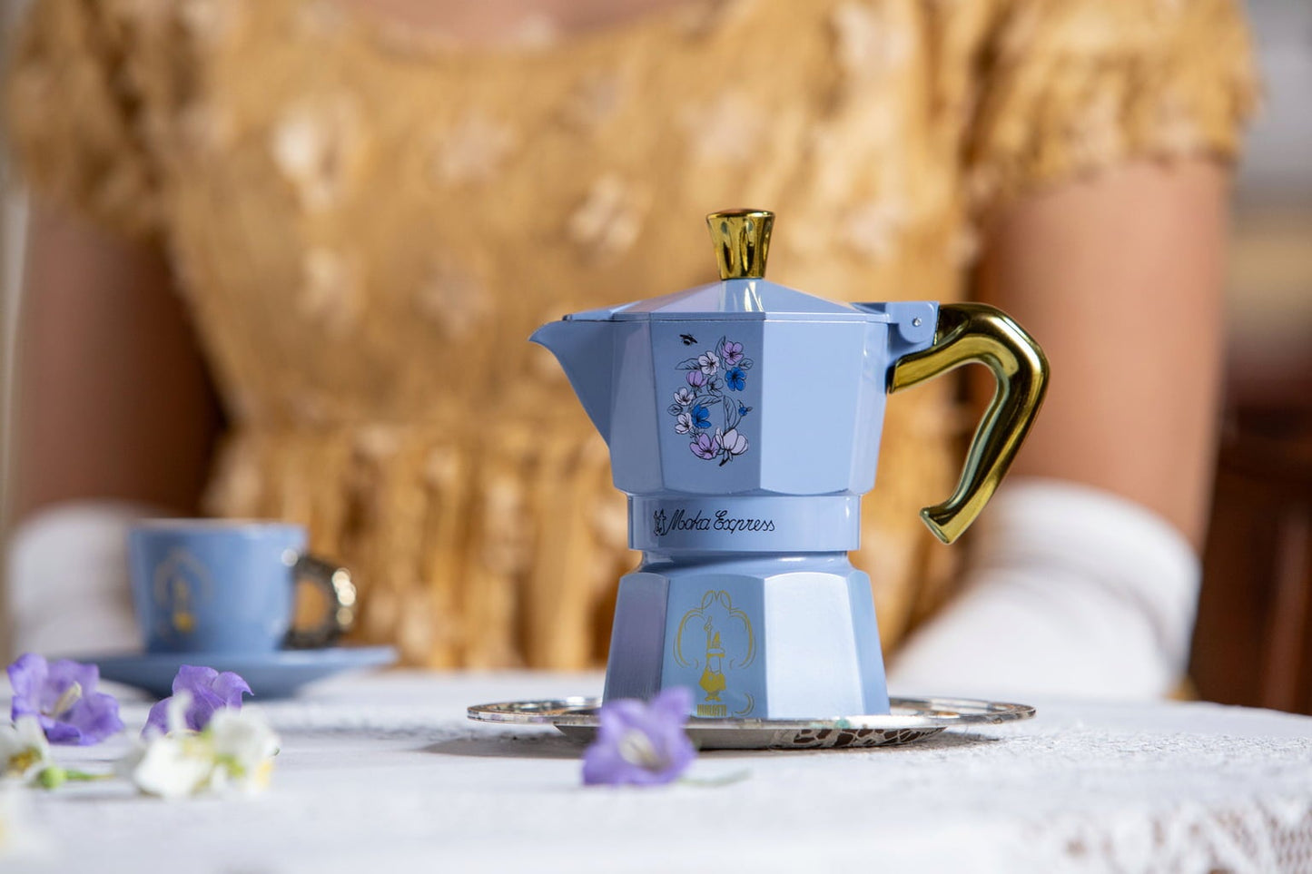 CAFETERA MOKA 3 TAZAS BRIDGERTON