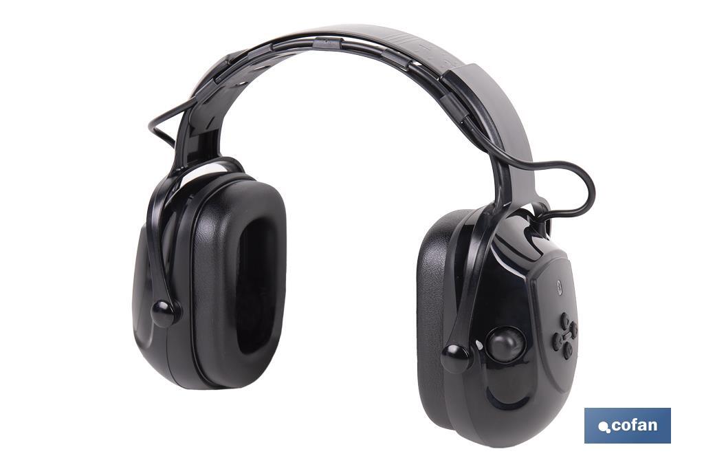 Cascos antirruido con Bluetooth