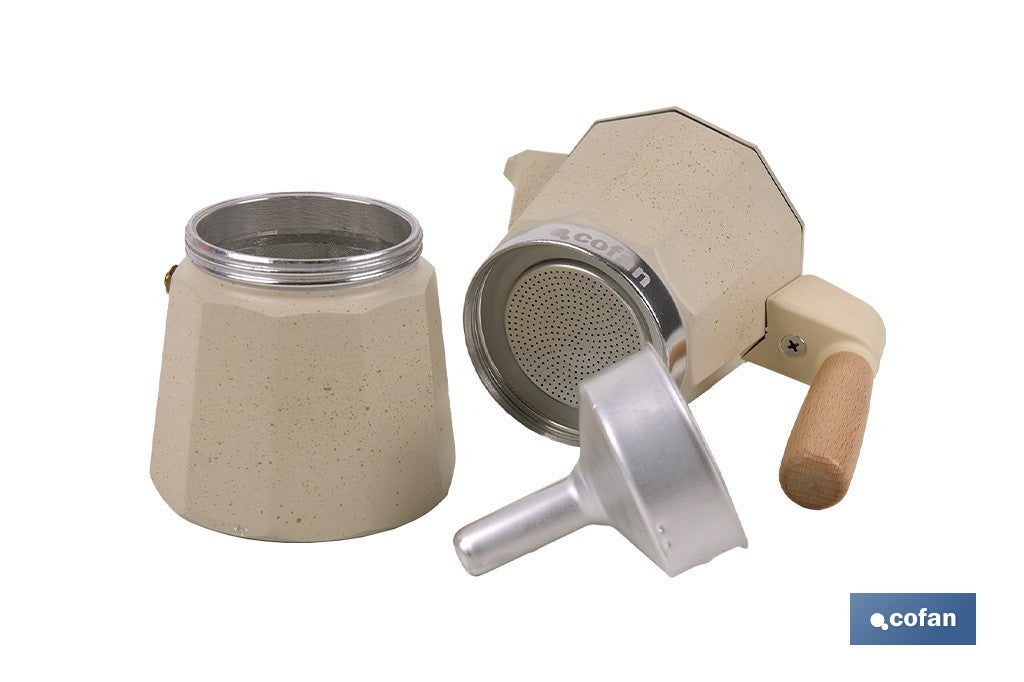 Cafetera italiana inducción 6 tazas