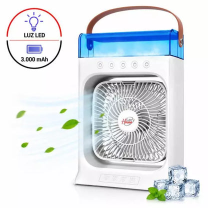 Ventilador portátil con nebulizador