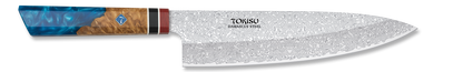 Cuchillo GYUTO TOKISU hoja Damasco, 21.5.          17455