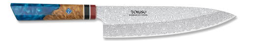 Cuchillo GYUTO TOKISU hoja Damasco, 21.5.          17455