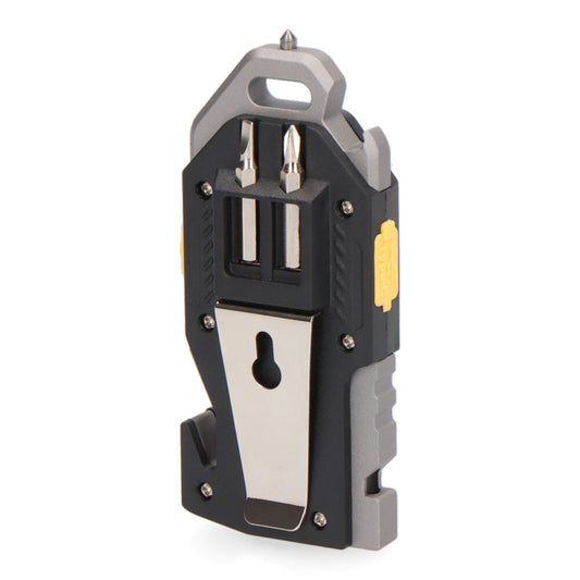 LINTERNA DE SEGURIDAD 6 EN 1 7W + 2,5W 400Lm 2 LEDS 300mAh