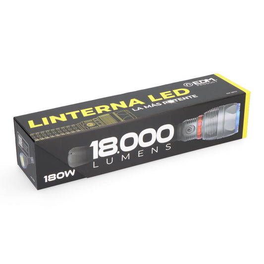 LINTERNA LED 18.000Lm