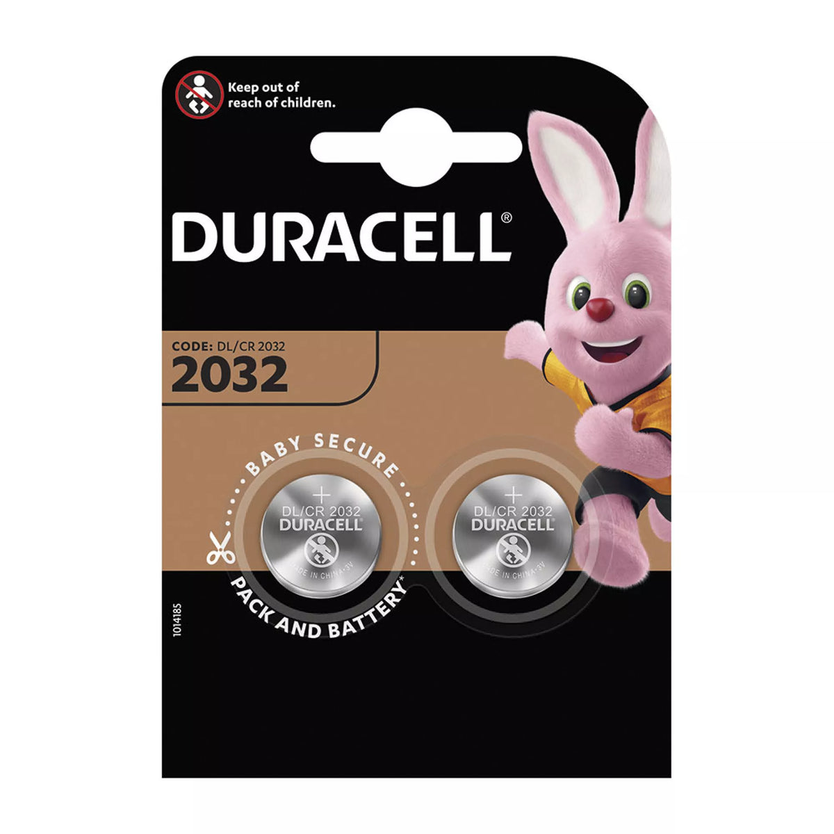38007 Micro Pila de Botón LITIO CR2032 3 V Ø20,0 x 3,2 mm BLISTER 2 uds