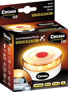 Luz de Emergencia V16 homologada con geolocalización