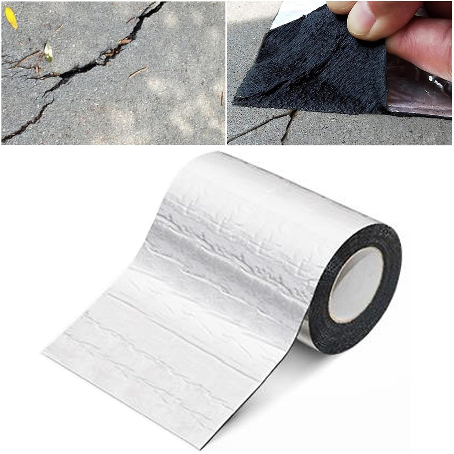 BANDA IMPERMEABLE ALUMINIO 100mmX10mt.