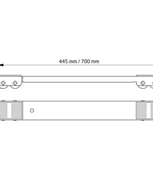 Soporte rodante extensible