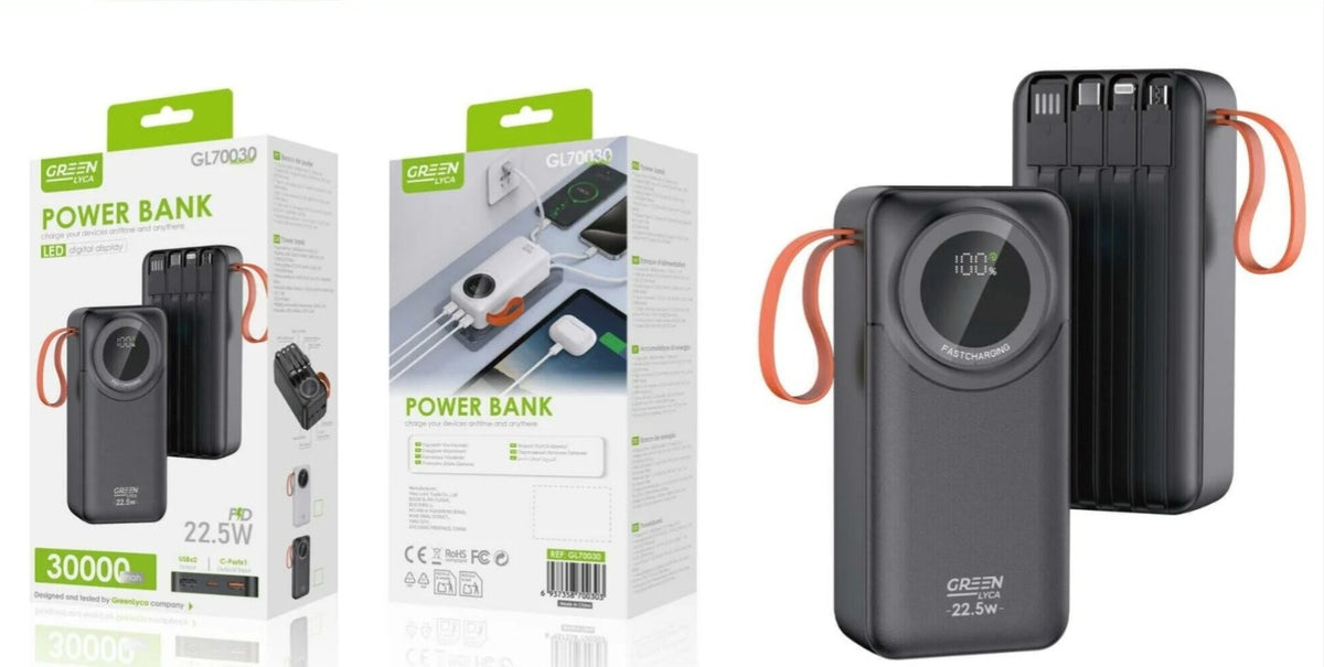 4197 POWER BANK 30.000 MAH GL70030