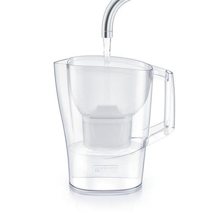 Brita Jarra Filtrante Aluna Blanca 2.4L+ Filtro Maxtra Pro