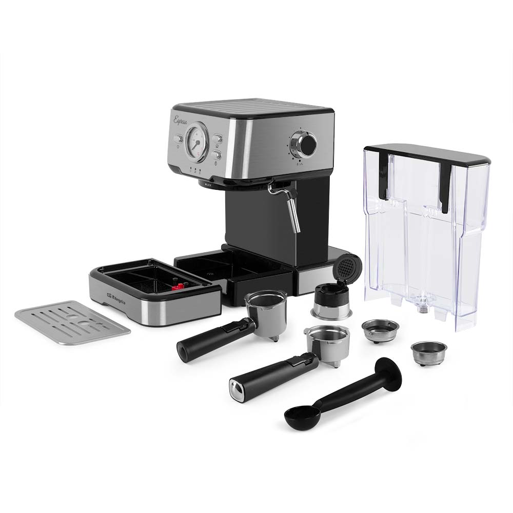 CAFETERA EXPRES INOX 20 BARES ORBEGOZO