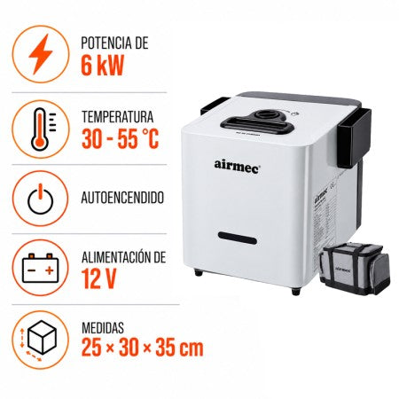 CALENTADOR DE AGUA PORTÁTIL A GAS