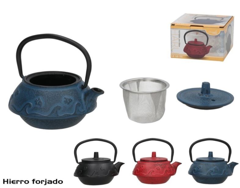 Tetera hierro fundido