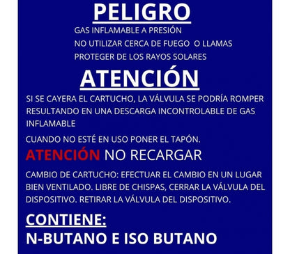 CARTUCHO GAS BAIMO 520 ML CAJA