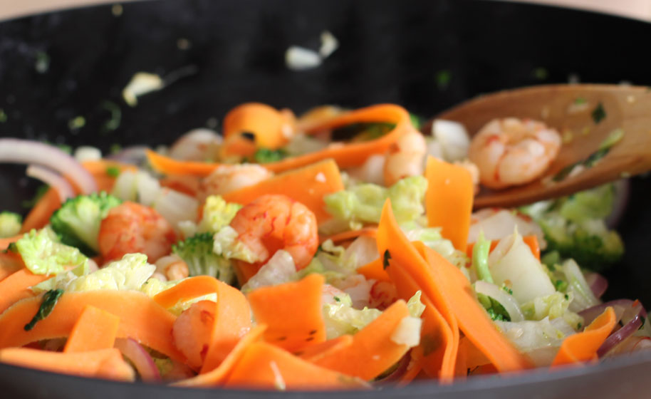 Sartén wok de inducción Ø30 cm gama Anzio | Aluminio forjado | Revestimiento antiadherente | Apta para todo tipo de cocinas