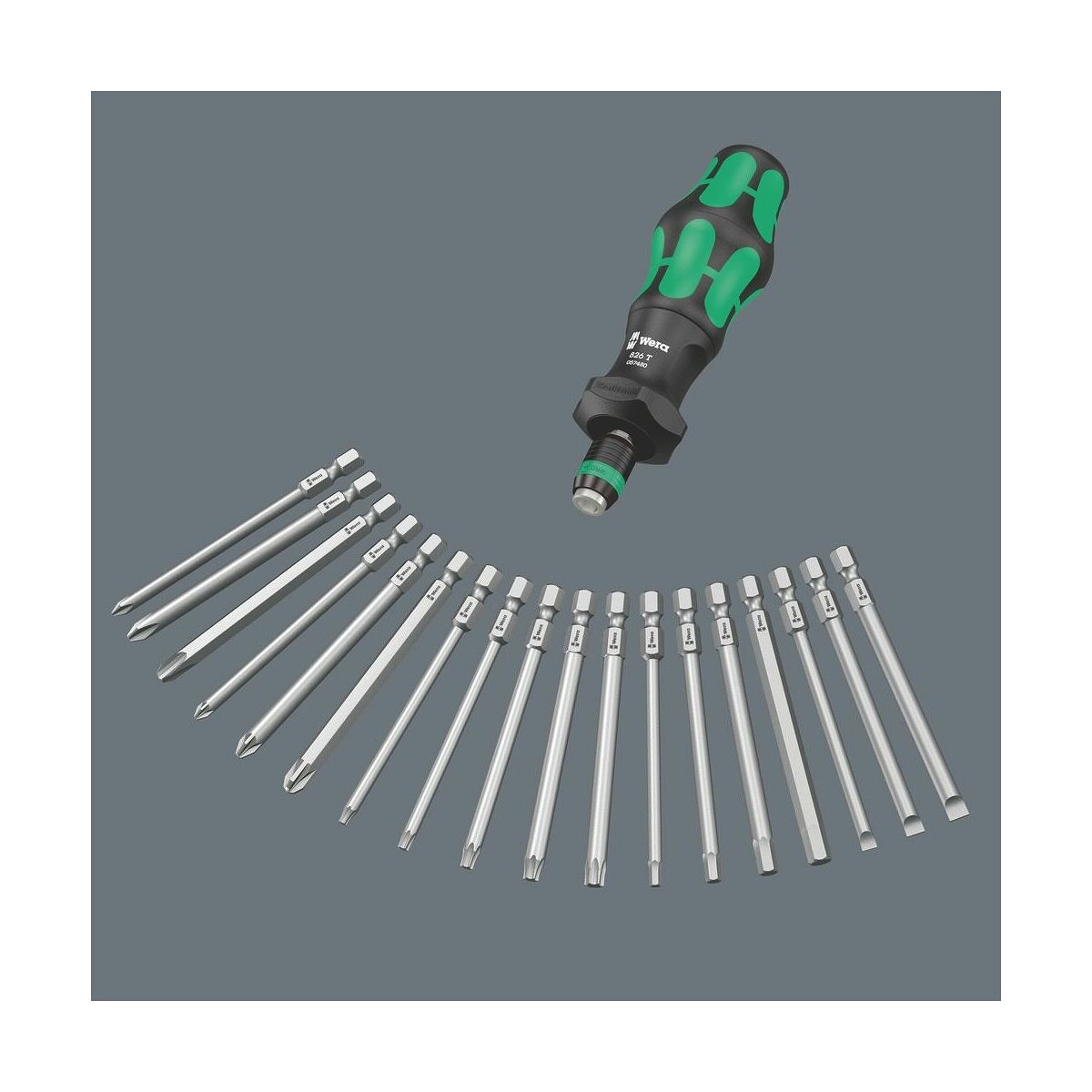 Destornillador Turbo Kraftform Wera C/Puntas