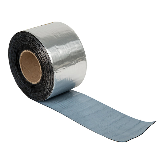 BANDA IMPERMEABLE ALUMINIO 100mmX10mt.
