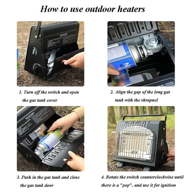 ESTUFA DE PORTÁTIL DE INFRARROJOS CON ANALIZADOR DE ATMÓSFERA (ODS)