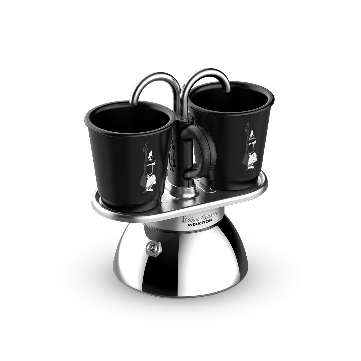 Cafetera Mini Express Induction con 2 tazas Bialetti