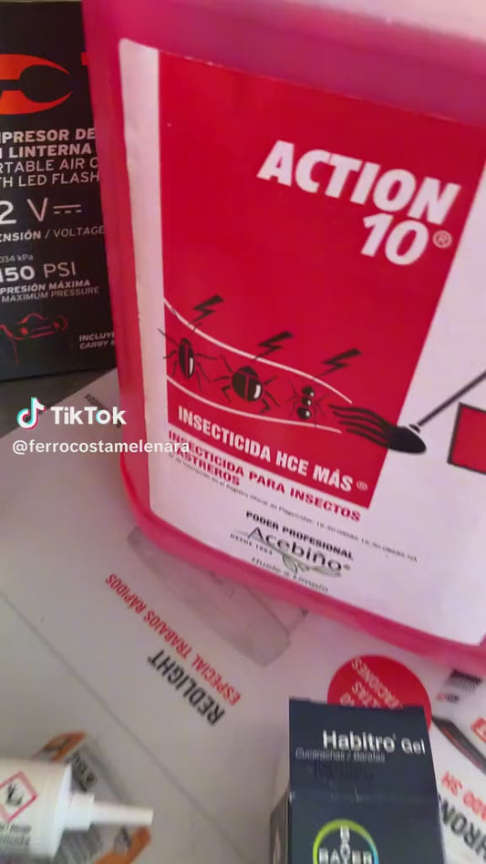 INSECTICIDA HCE MAS ACTION 10 5L.