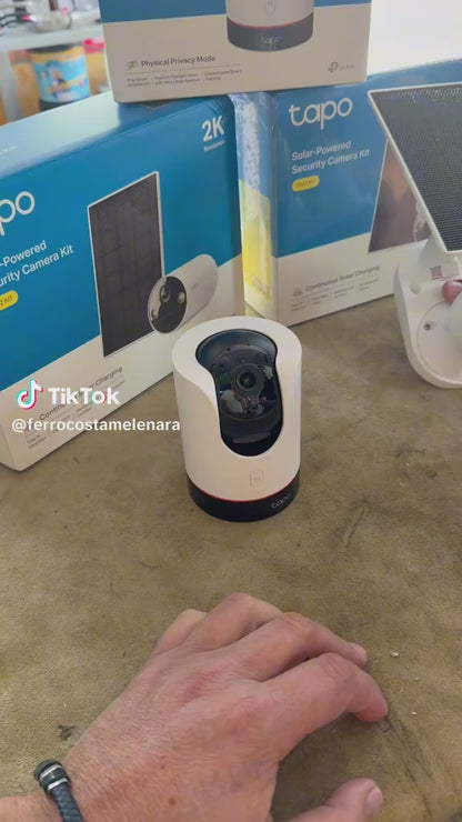 Cámara de seguridad solar TP-Link Tapo TC82 – Vigilancia sin cables 24h