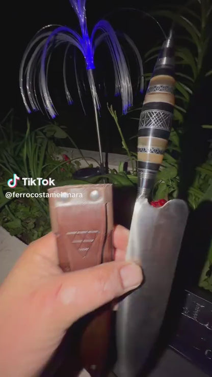 Cuchillo Canario Artesano 19 3 piezas