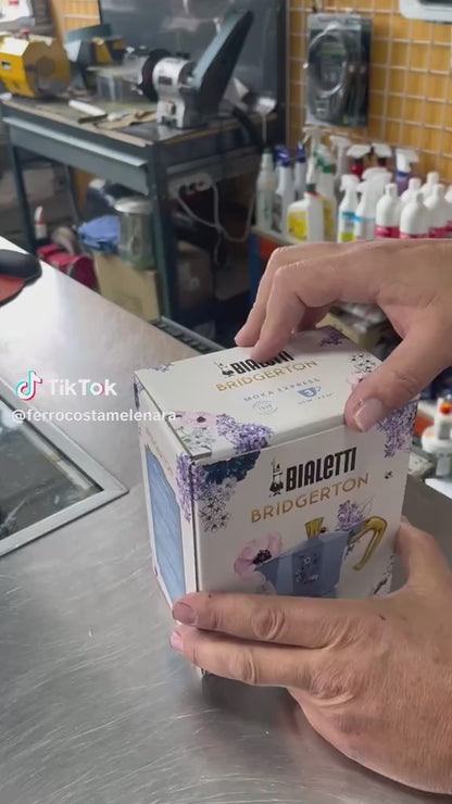 CAFETERA MOKA 3 TAZAS BRIDGERTON