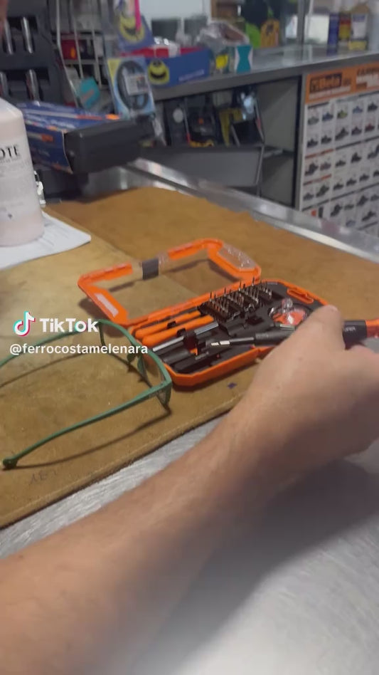 Juego de herramientas para reparación electrónica - 32 piezas