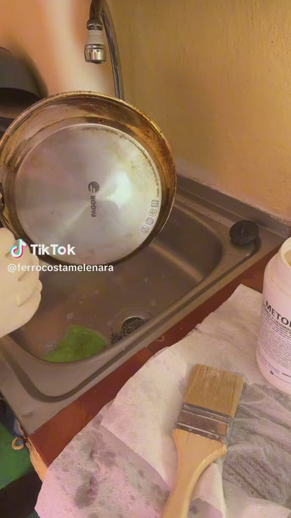 Desincrustante y desoxidante en gel Meton