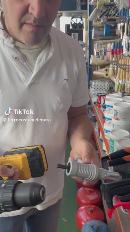 Remachadora para taladro