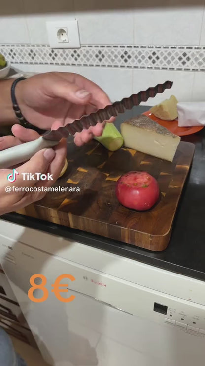 Cortador de papas onduladas