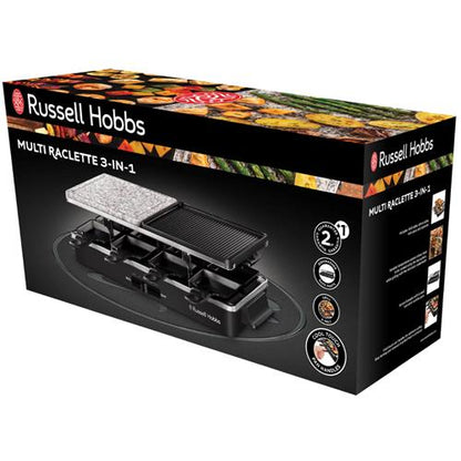 Russell Hobbs 26280-56 Parrilla, Piedra y Raclette 3-1