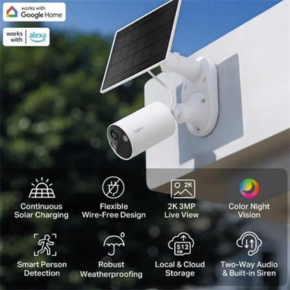 Cámara de seguridad solar TP-Link Tapo TC82 – Vigilancia sin cables 24h