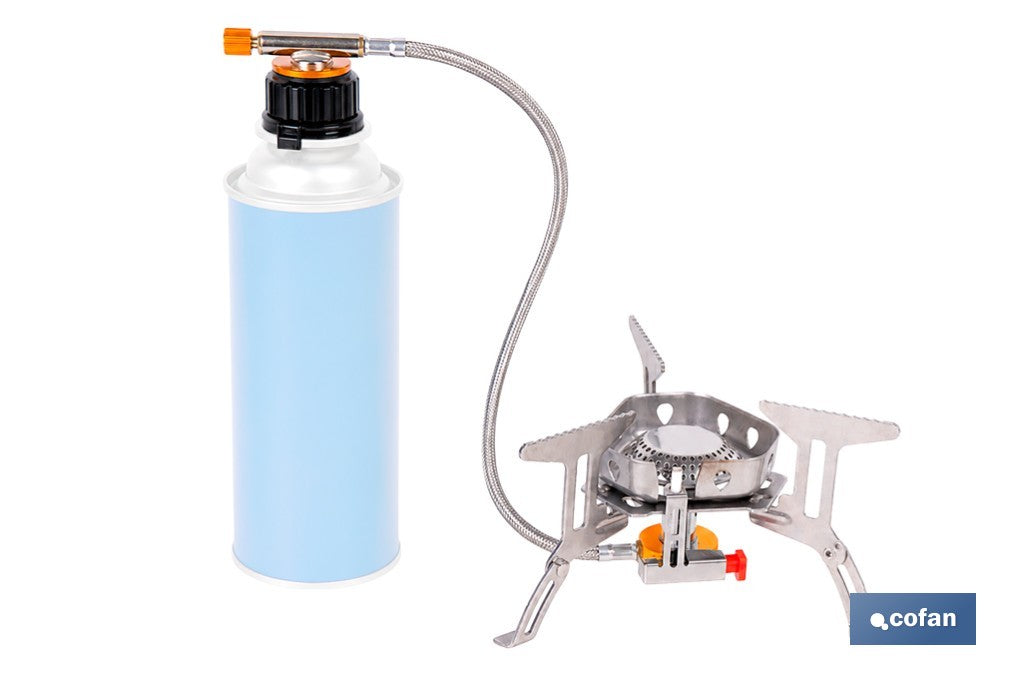 Hornillo de gas portátil y plegable con 3500 W