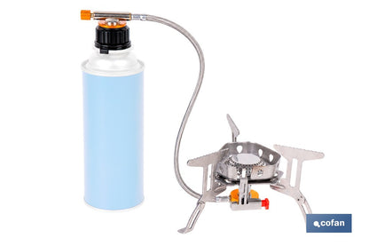 Hornillo de gas portátil y plegable con 3500 W